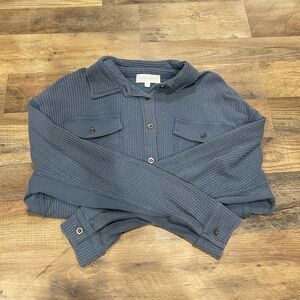 Button up sweater